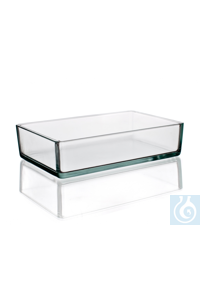 Instrumentenschaal, 250 ml, afm. L 165 x B 120 x H 120 mm, Simax® borosilicaatglas, type: 3250